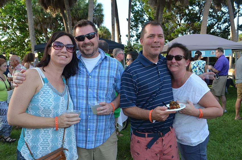 Jacqueline Tadloc, Stefan Pofahl, Rick Fain and April Kent