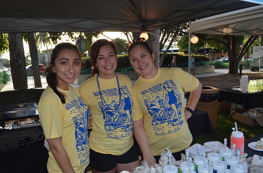 Jenna Normandin, Taylor Donson and Tiffany Lloyd of Daquiri Deck