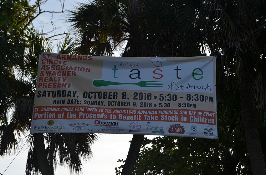 Over 19 restaurants participated in the 7th annual Taste of St. Armands on Oct. 8.