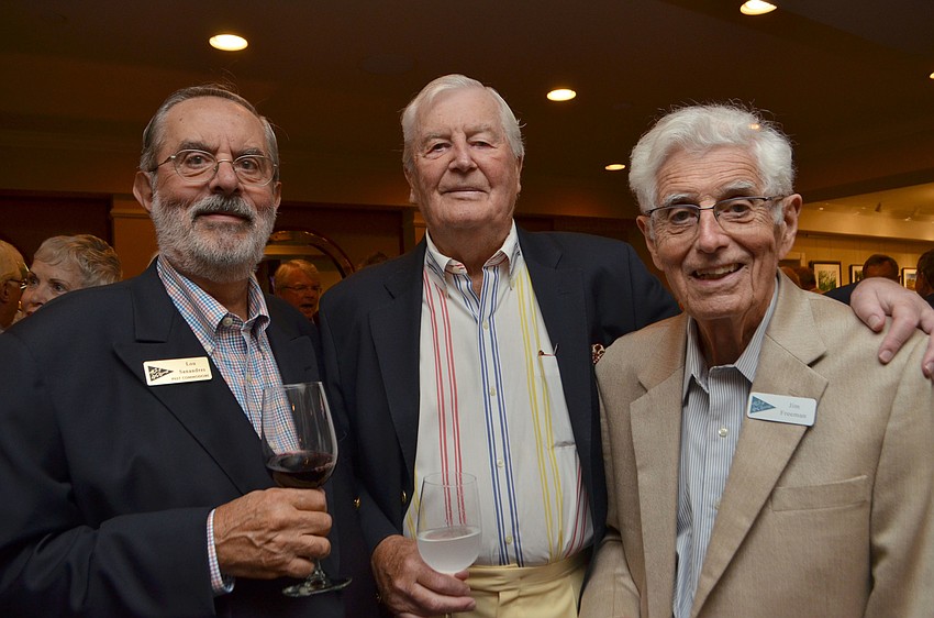 Lou Sanandres, Erv Sande and Jim Freeman