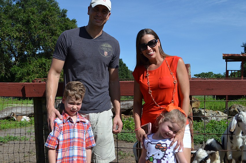 Brent, Levi, Jasynda and Leah Davis