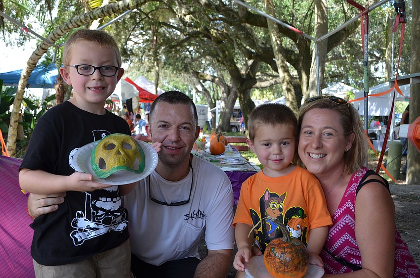 Dylan, Jason, Parker and Melissa Cujas