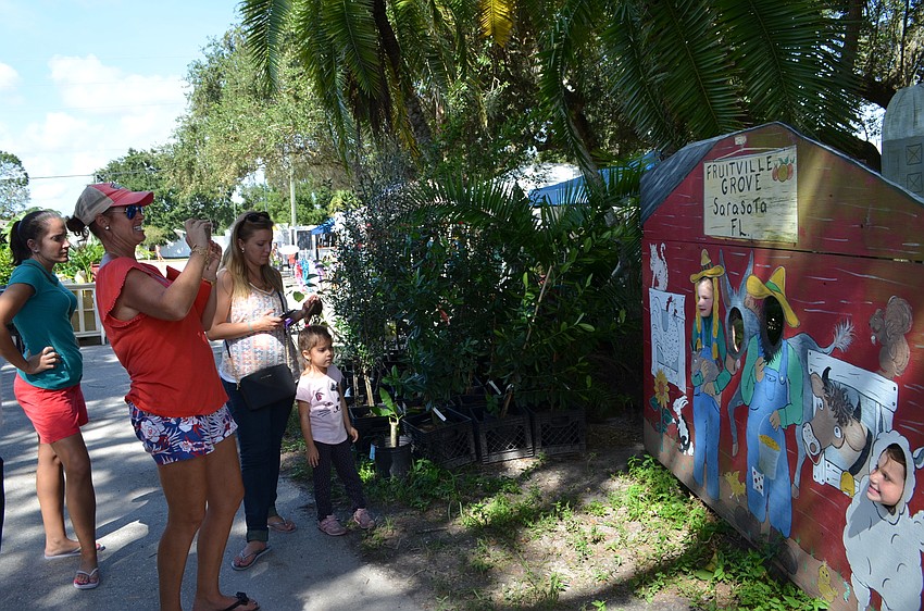 Monica Barth gets a silly snapshot of Camille Wilson and Anabella Recanatesi.