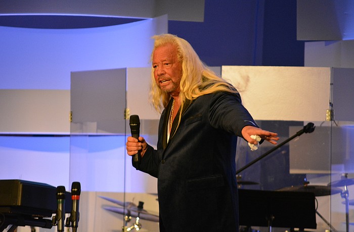 Duane "Dog" Chapman became a bounty hunter after chasing down a fellow inmate in prison who was about to be shot by the guard. The warden told him, "Hook him up bounty hunter."