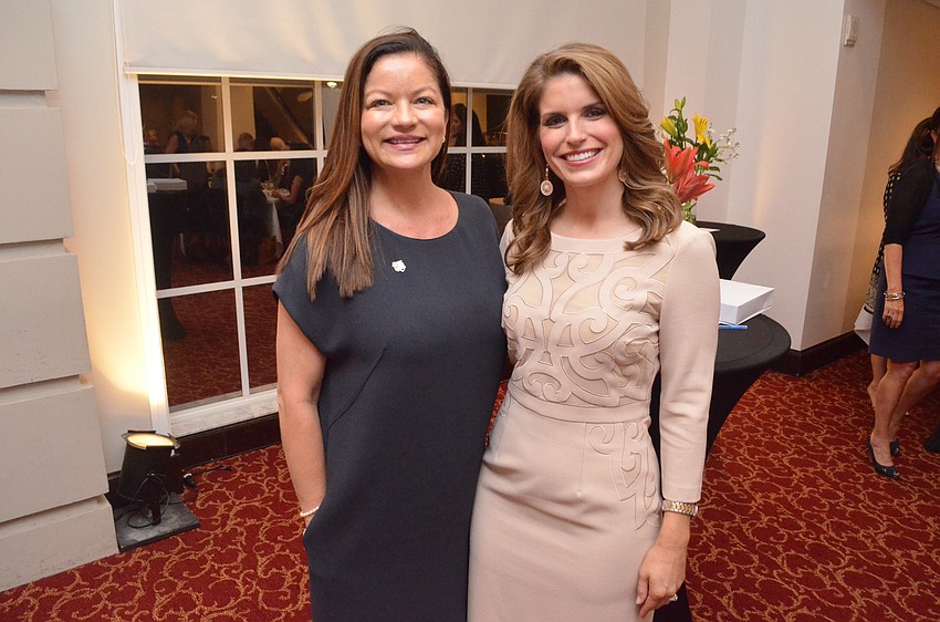 Jonna Keller and Moderator Hayley Wielgus Winitz