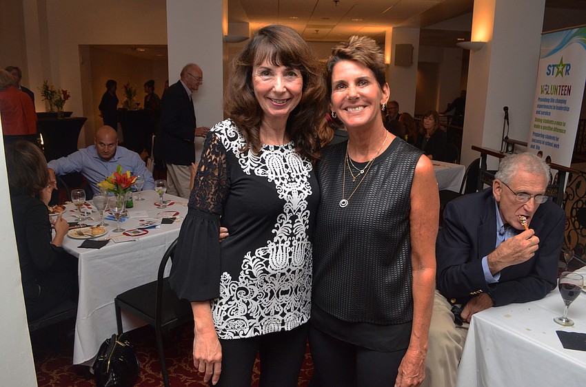 Co-chair Nancy Markle and Audrey Robbins