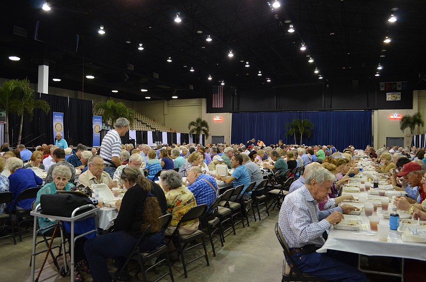 An estimated 600 guests were in attendance for the 44th annual Pioneer Picnic hosted by the Rotary Club of Sarasota.