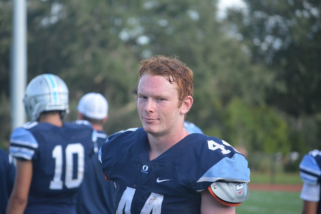 ODA senior linebacker McCabe Ballance is a force to be reckoned with on the football field and at the debate table.