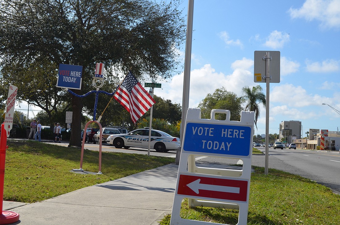 Sarasota County residents can register to vote, or update their name, address or signature through Tuesday.