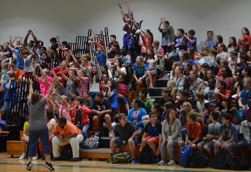 It was time for the wave at Haile.