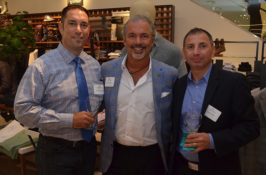 Dr. James Cocco, Rickey Lamitie and Gabe Gadan