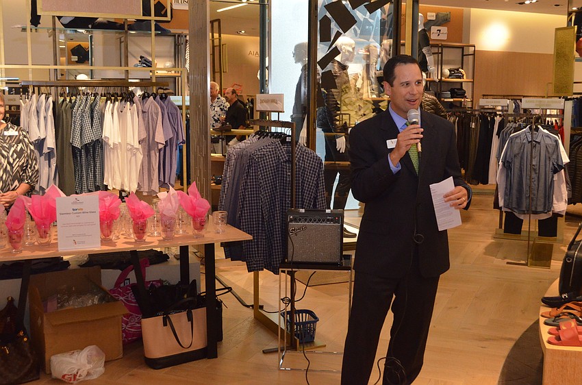 Chair of the Forty Carrots Board of Trustees Rick Gomez explains the mission of Forty Carrots.