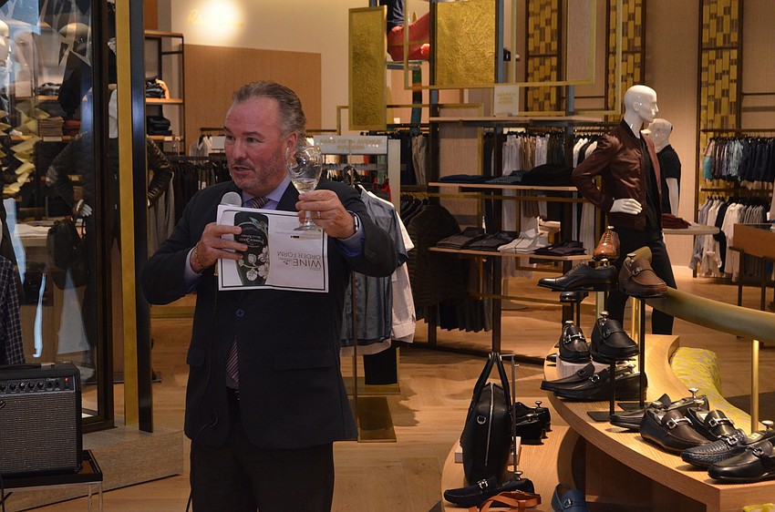Michael Klauber explains the three varieties of dry white wines from Hungary that made their American debut at the Soleman Reception.