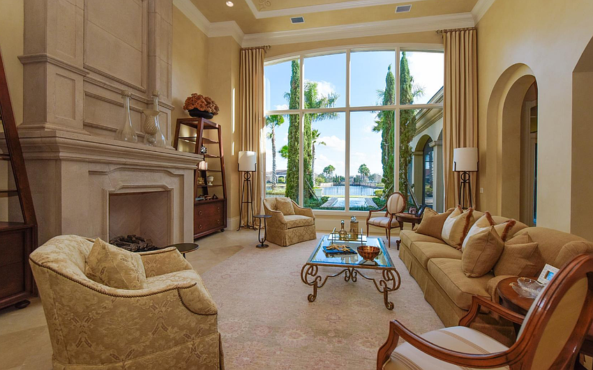 Who would need to watch television with the spectacular views provided by a floor to ceiling window?