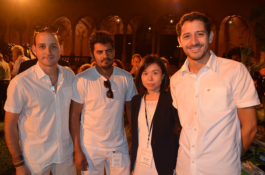 David Cordeiro, Tiago Garcia, Mamiko Watnabe and Ben Oliveira