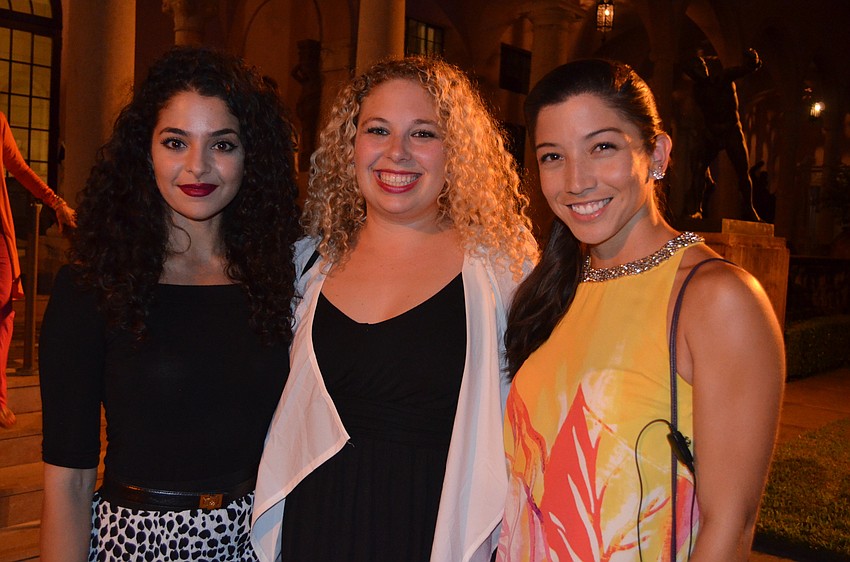 Philistine Hamdan, Ashley Zalkin and Alyssa Esteban