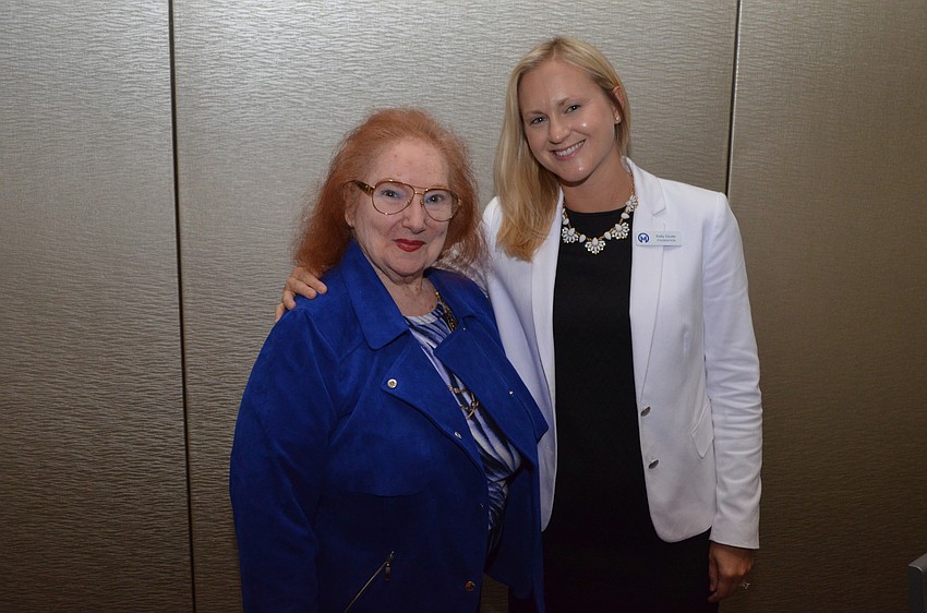 Edie Winston and Moffitt Foundation Associate Director of Planned Giving Kelly Gicale