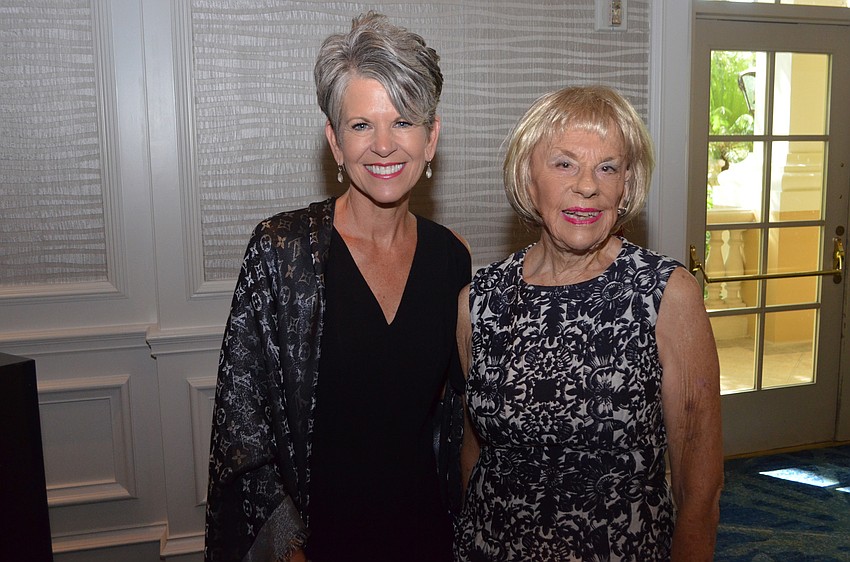 Sally Schule and Gloria Moss