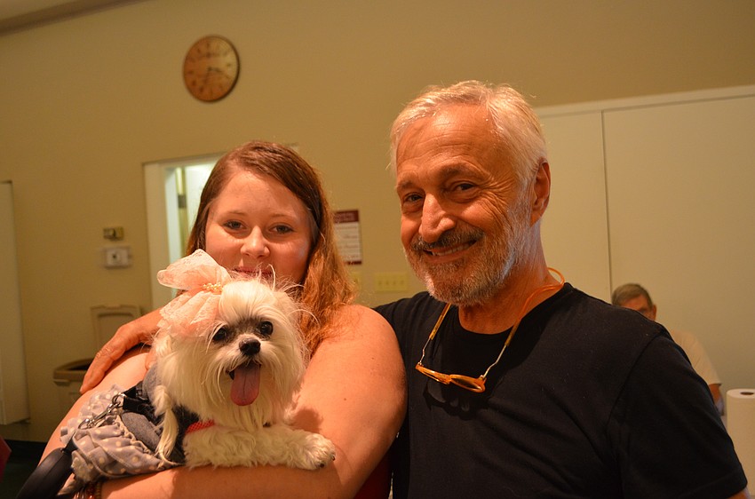 Diana and Sergio Luciani with Sonia, 10