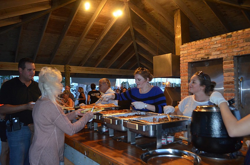 Cafe BarBosso catered the event.