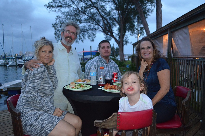 Del Harley, Tom Christeson, Trevor Christeson, Sierra Hall and Drake “Rockstar” Hall, 4