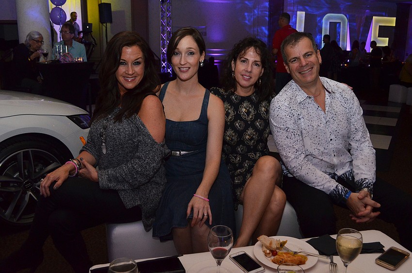 Michelle Brault, Nina Guy Popova, Clara Villanueva and Roberto Villanueva