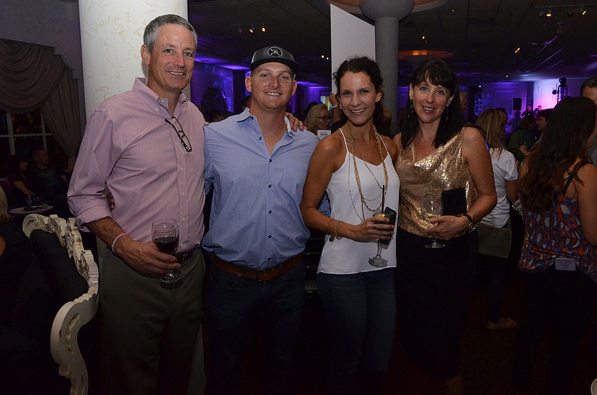 Grover Windsor, John Albritton, Sarah Albritton and Polina Windsor