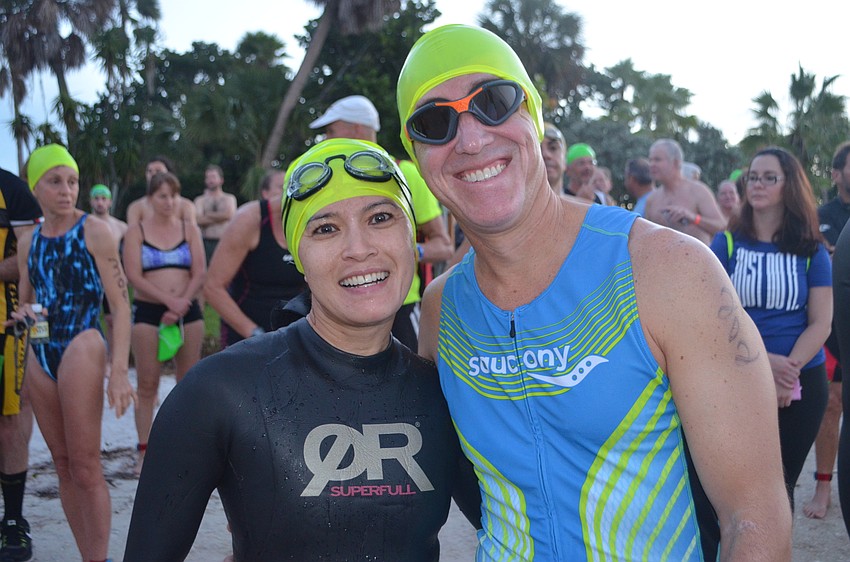 Tess Rosales and Steve Perez