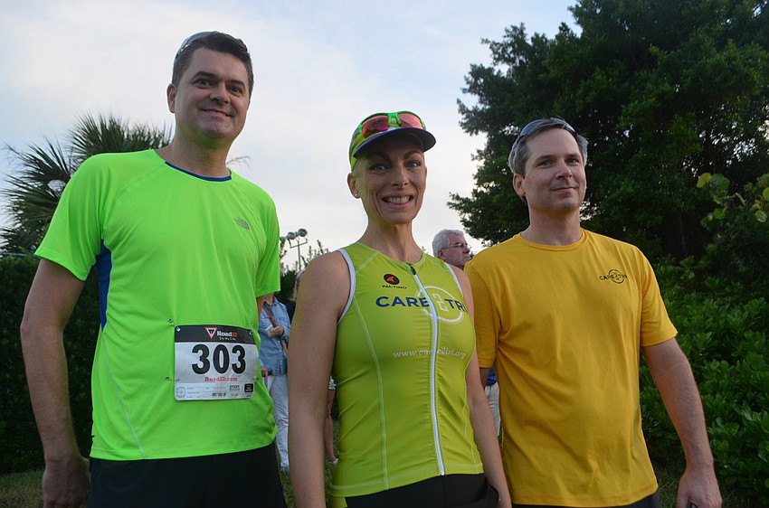 Derrick Wozniak, Stephanie Rodriguez and Tom Scully