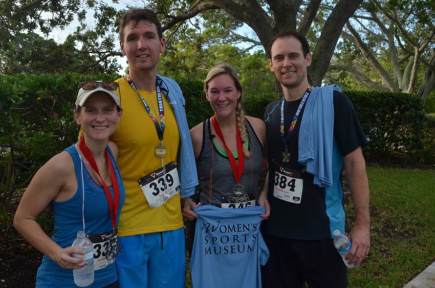 Morgan Watkins, Chris Tiefentahl, Julie Homann and Carl Watkins