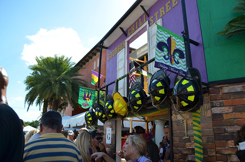 Station 11 hoped to regain the title with a Mardi Gras themed booth.