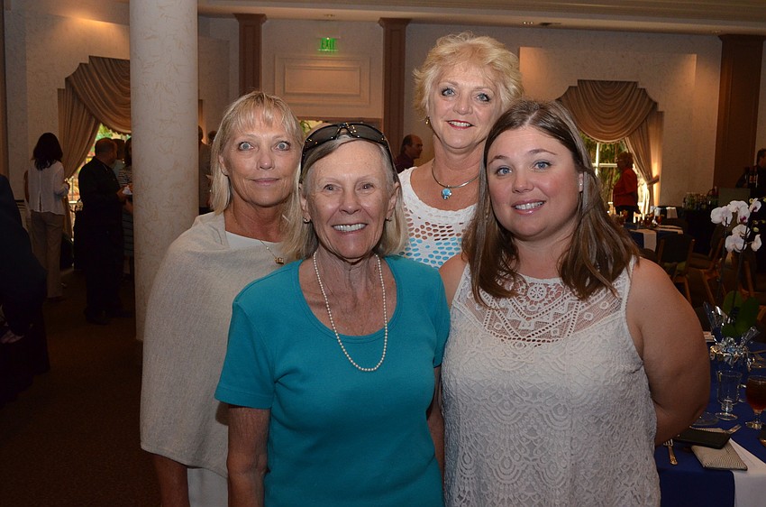 Front: Katie Berry and Tiffany Morgan Back: Kathy Bush and Debra Becker