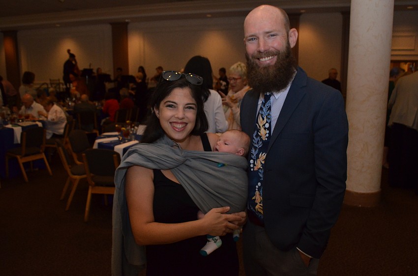 Amanda and Zach Gilliland with son Sage Gilliland