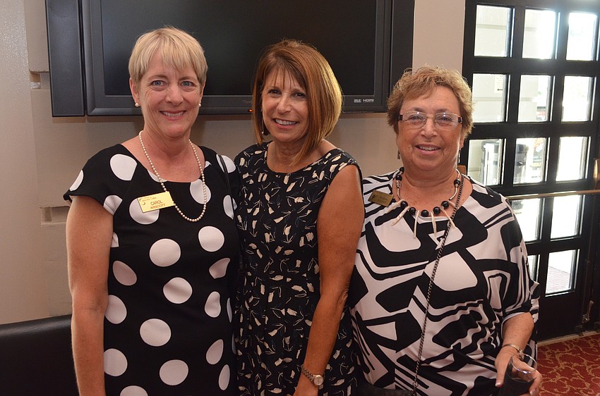 Carol Arscott, Pat Golemme and Marlene Kitchell