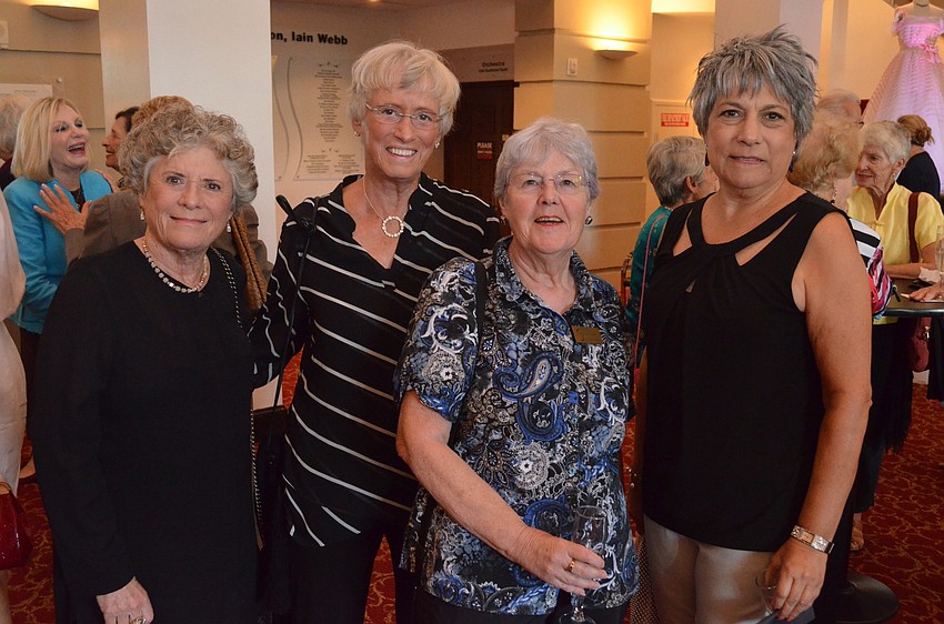 Bev Fisher, Martha Naismith, Virginia Tashian and Barbara Somma