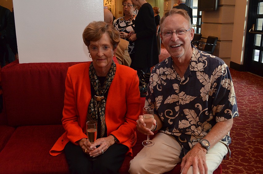 Dr. Barbara Maier and Tim Rhoades