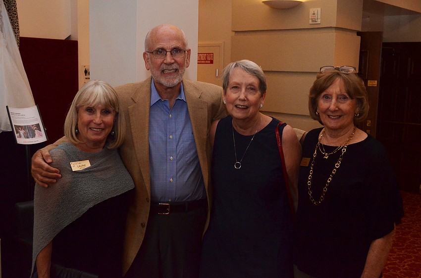 Friends of the Sarasota Ballet Membership Chair Laurie Fitch, David Nitschke, Treasurer Fran Nitschke and President Janice Kunkel