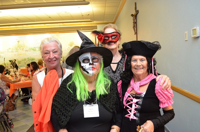 Anna Kelley, Sally Daneman, event organizer Mary Elizabeth Carey and Dee Tornillo