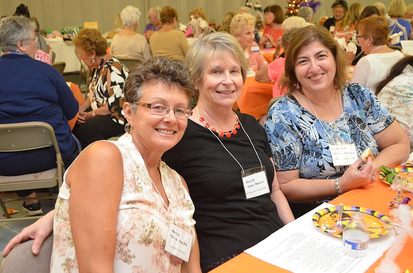 Maria Smith, Gayle Sobieck and Myriam Haddad