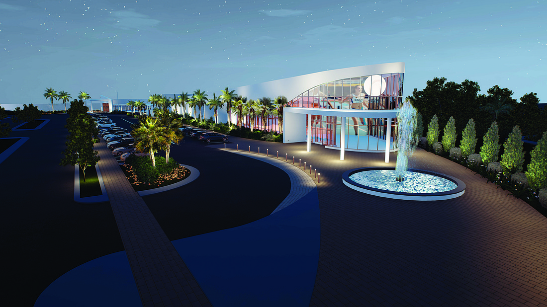 Hoyt Architects produced this conceptual rendering of a Womenâ€™s Sports Museum along Sarasotaâ€™s bayfront â€” which has already upset City Commissioner Susan Chapman.
