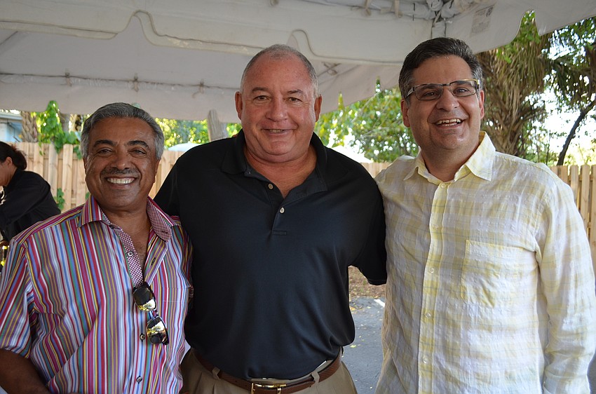 Ali Bahaj, Dai Morgan and Ed Kapreilian