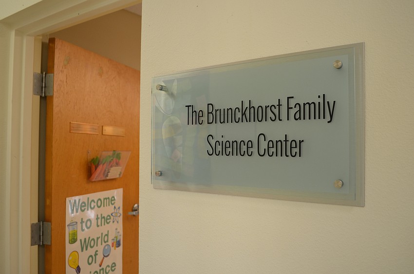 The renovations included the addition of the Brunckhorst Family Science Center.