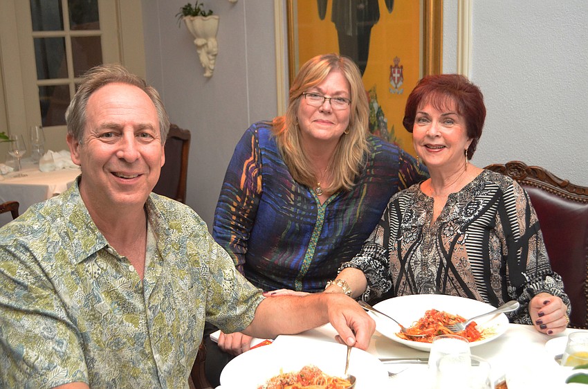 Ron Greene, Executive Director of Gloria Musicae Susan Burke and Sharon Greene