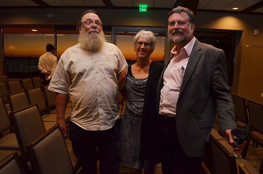 Brian and Nancy Edmindson with John McCarthy
