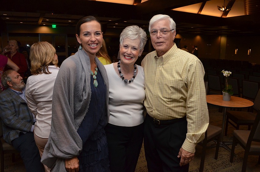 Selby Director of Education Jeannie Perales, Donna Baker and Mike Baker