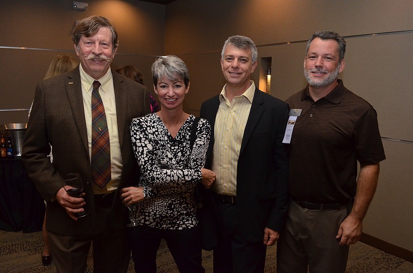 Wesley Higgins, Diane Lawson, Jesse White and Selby IT Manager Doug Perry