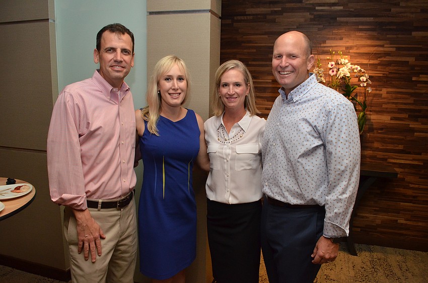 Charlie Bailey, Crystal Hansen and Katie and Rod Hollingsworth