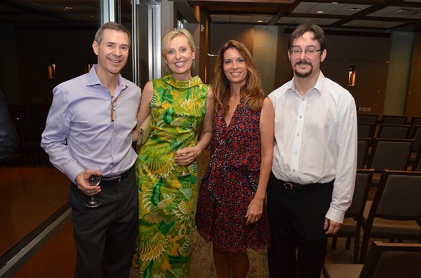 David Welle, Rosemary Reinhardt and Margie and Jesse Cooper