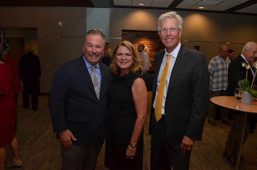 Michael Klauber with Cindy and Guy Peterson