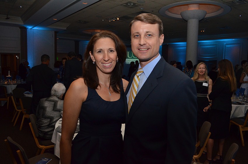 Stephanie McCoy with Award WInner Josh McCoy